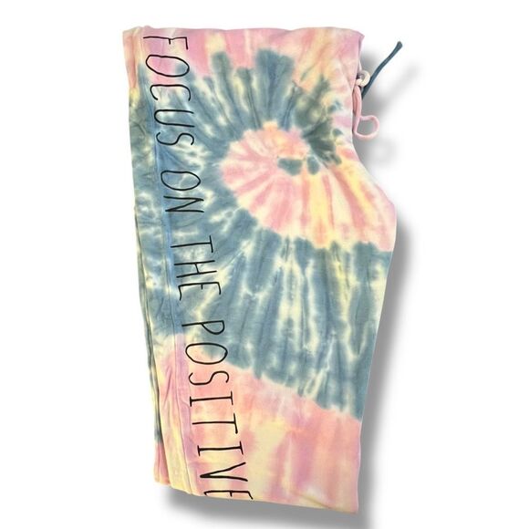 Torrid Focus On The Positive Super Soft Tie-Dye Fleece Joggers, Size 3 - Picture 5 of 7